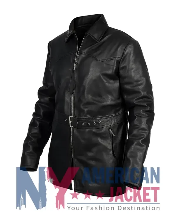 SAS Rogue S02 Black Leather Heroes Jacket