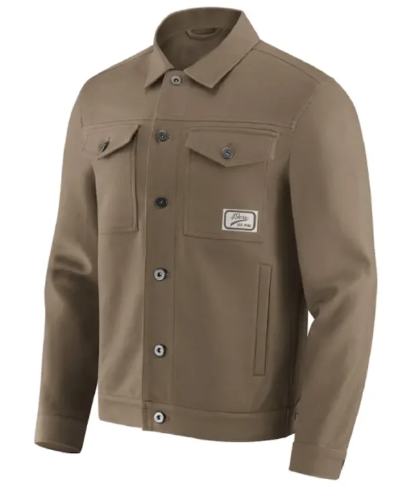 SF 49ers NFL X Darius Rucker Tan Trucker Jacket