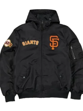SF Giants Historic L-2B Hooded Bomber Jacket