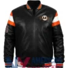 San Francisco Giants Leather Black Vintage Jacket