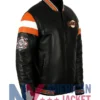 San Francisco Giants Leather Vintage Black Jacket