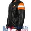 San Francisco Leather Giants Black Vintage Jacket