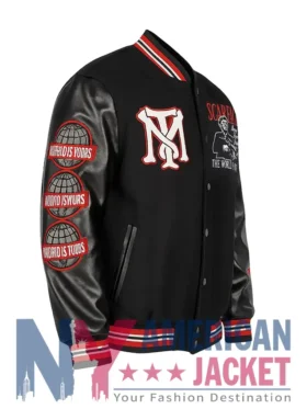 Scarface The Is Yours Varsity World Black Jacket
