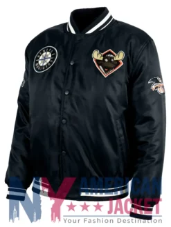Seattle Mariners Mariner Moose Varsity Jacket