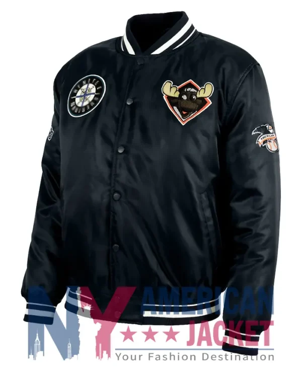 Seattle Mariners Mariner Moose Varsity Jacket