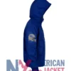 Seattle Seahawks Blue Hooded Bomber Jacket