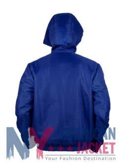 Seattle Seahawks Bomber Hooded Blue Jacket