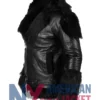 Seth Rollins WWE Shearling Black Jacket