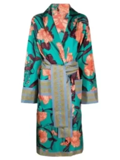 Silk Robe Versace Multicolor