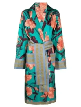 Silk Robe Versace Multicolor