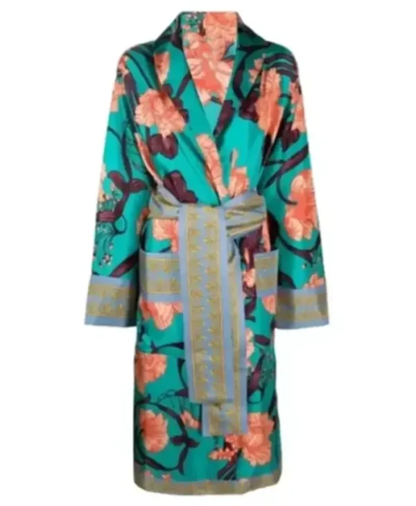 Silk Robe Versace Multicolor