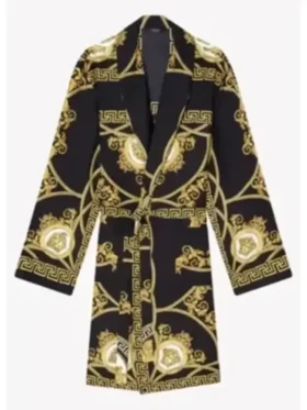 Silk Versace Multicolor Robe
