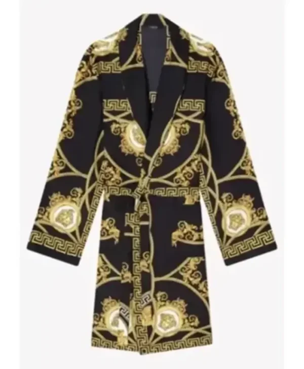 Silk Versace Multicolor Robe