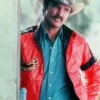 Smokey And The Bandit Burt Reynolds Red Leather Jacket