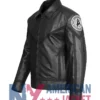 Strange Star Trek Leather New Worlds Black Jacket