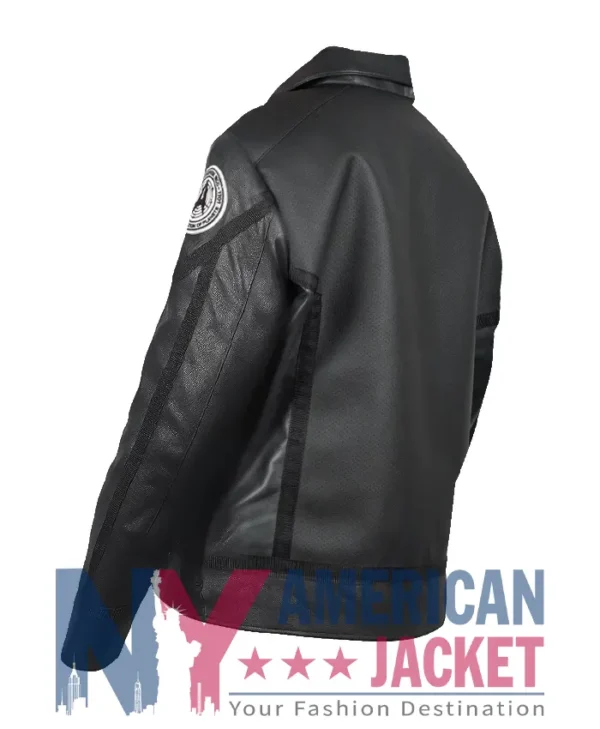 Star Trek Strange New Worlds Leather Black Jacket