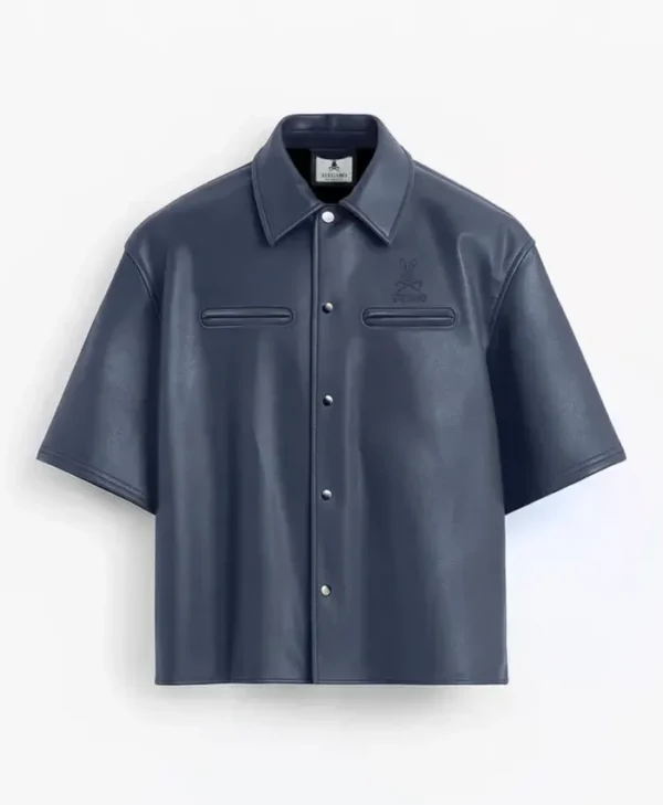 Stegaro Believer Blue Oversized Shirt