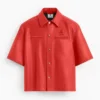 Stegaro Believer Red Oversized Shirt