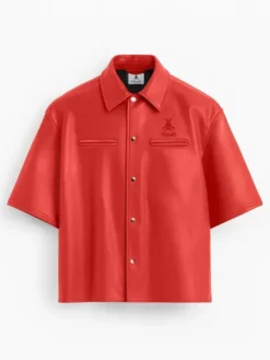 Stegaro Believer Red Oversized Shirt