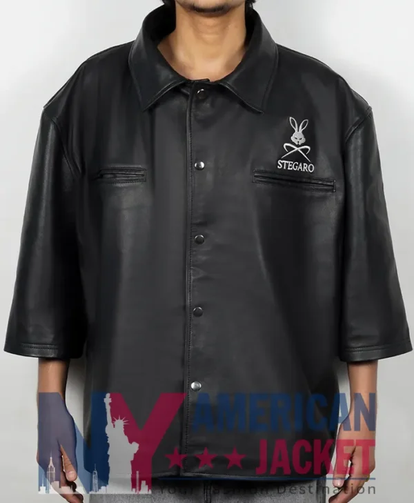 Stegaro Believer Snap Oversized Shirt