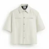 Stegaro Believer White Oversized Shirt