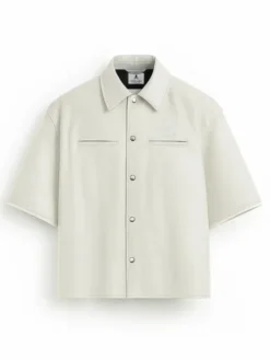 Stegaro Believer White Oversized Shirt