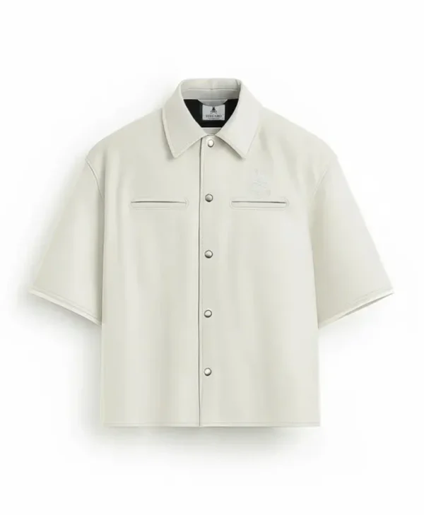 Stegaro Believer White Oversized Shirt