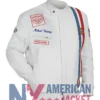 Steve McQueen Grand Prix Leather Jacket
