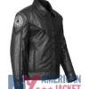 Strange Star Trek Leather New Worlds Black Jacket