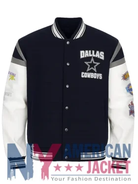 Super Bowl 5x Cowboys Dallas Champions Varsity Jacket