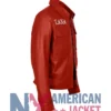 Super Bowl LIX Halftime Show SZA Leather Red Jacket