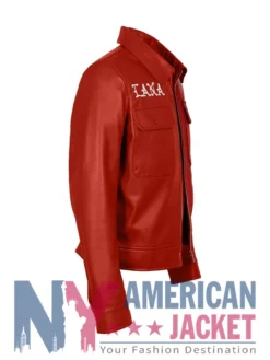 Super Bowl LIX Halftime Show SZA Leather Red Jacket