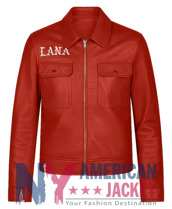 Super Bowl LIX Halftime Show SZA Red Leather Jacket