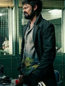 The Boys Billy Leather Butcher Coat