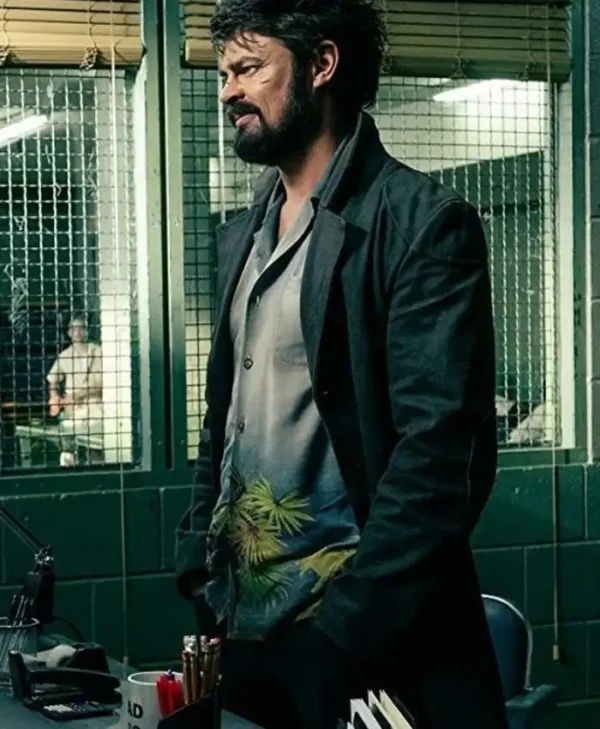 The Boys Billy Leather Butcher Coat
