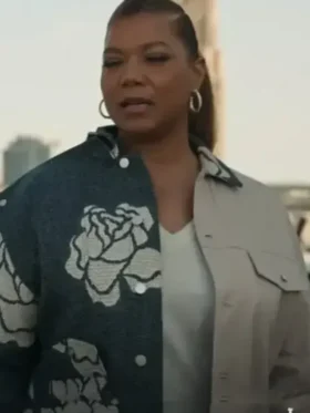 The Equalizer S02 Queen Latifah Printed Flowers Jacket