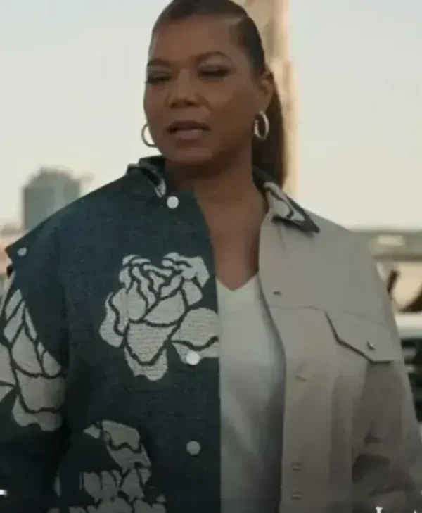 The Equalizer S02 Queen Latifah Printed Flowers Jacket