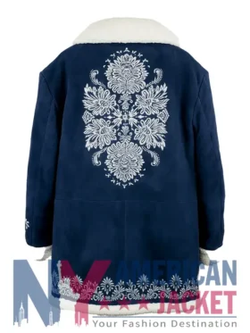 The Finnish Line 2024 Kim Matula Blue Fur Coat