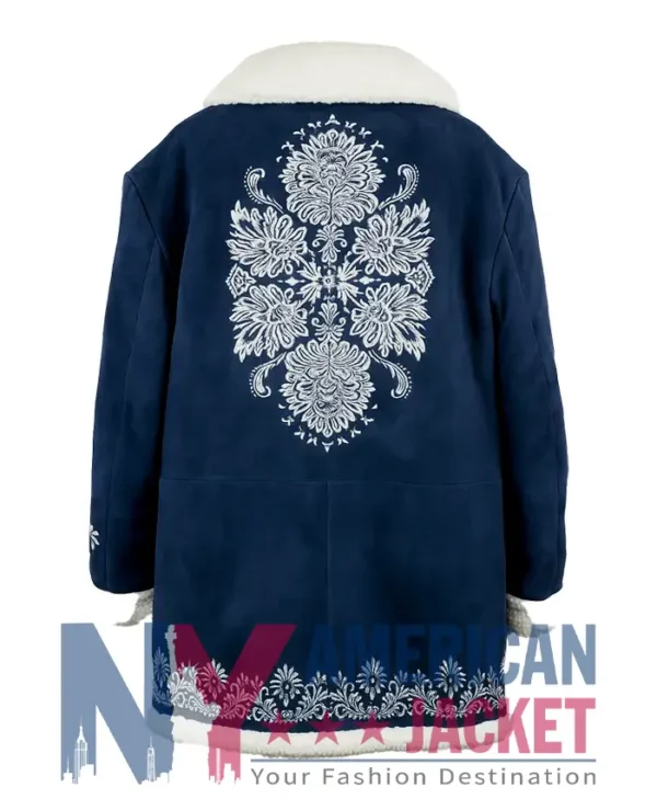 The Finnish Line 2024 Kim Matula Blue Fur Coat