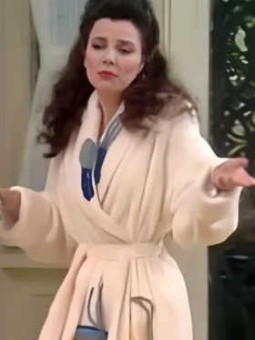 The Nanny S01 Fran Drescher Breakfast OFF-White Robe
