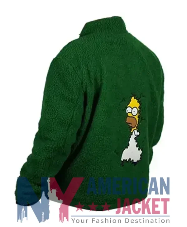 The Simpsons Homer Bush Green Jacket