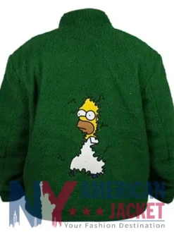 The Simpsons Homer Green Bush Jacket