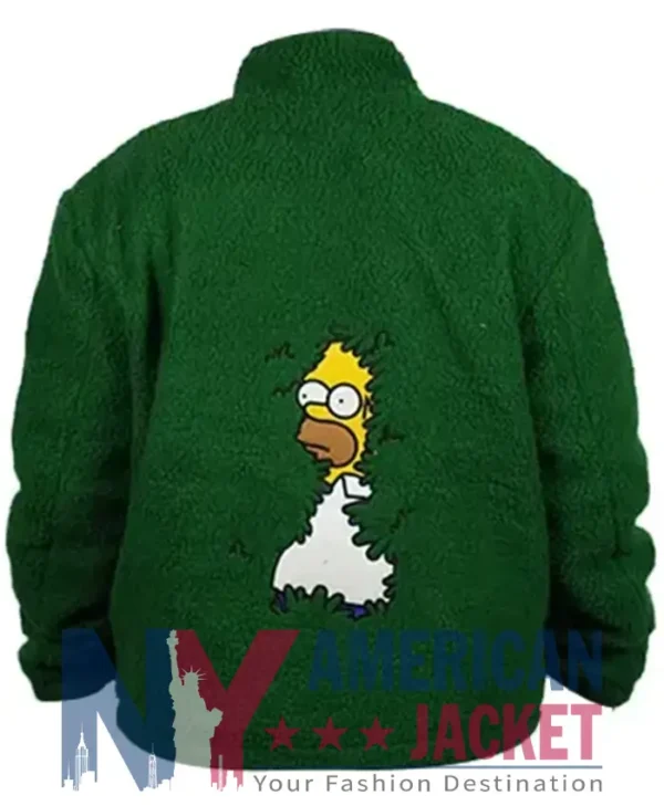 The Simpsons Homer Green Bush Jacket