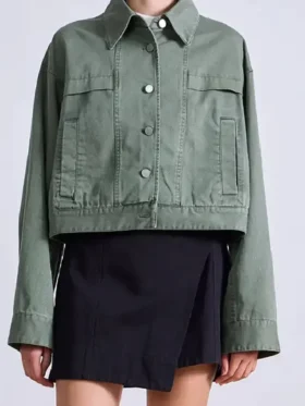 The Social 2025 Andrea Bain Cargo Cropped Jacket