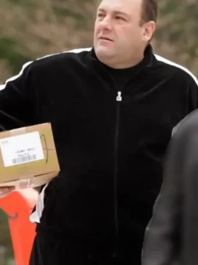 The Sopranos James Gandolfini Black Tracksuit