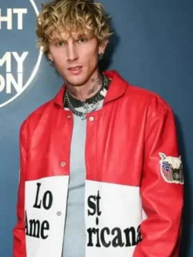 The Tonight Lost Show MGK Americana Leather Jacket