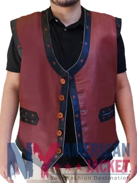 The Vest Warrior Leather