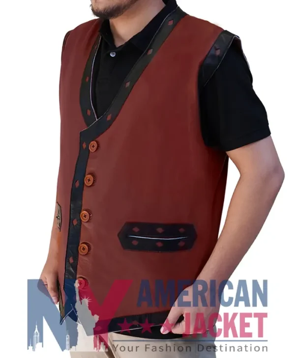 The Warrior Vest Leather