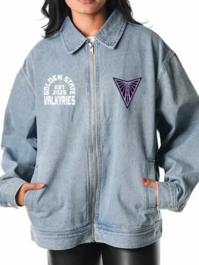 The Wild Collective Golden State Denim Jacket