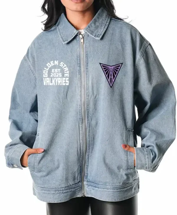 The Wild Collective Golden State Denim Jacket